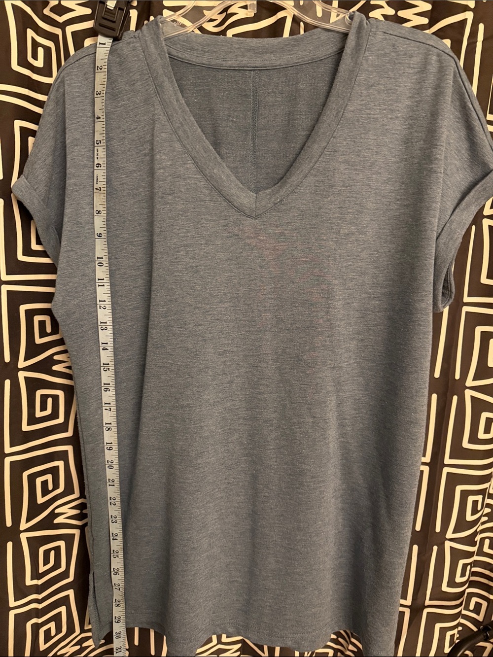 a new day Heather Gray V-Neck Short Sleeve Tee